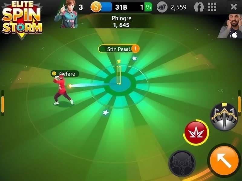 Elite Spin Storm gameplay screenshot